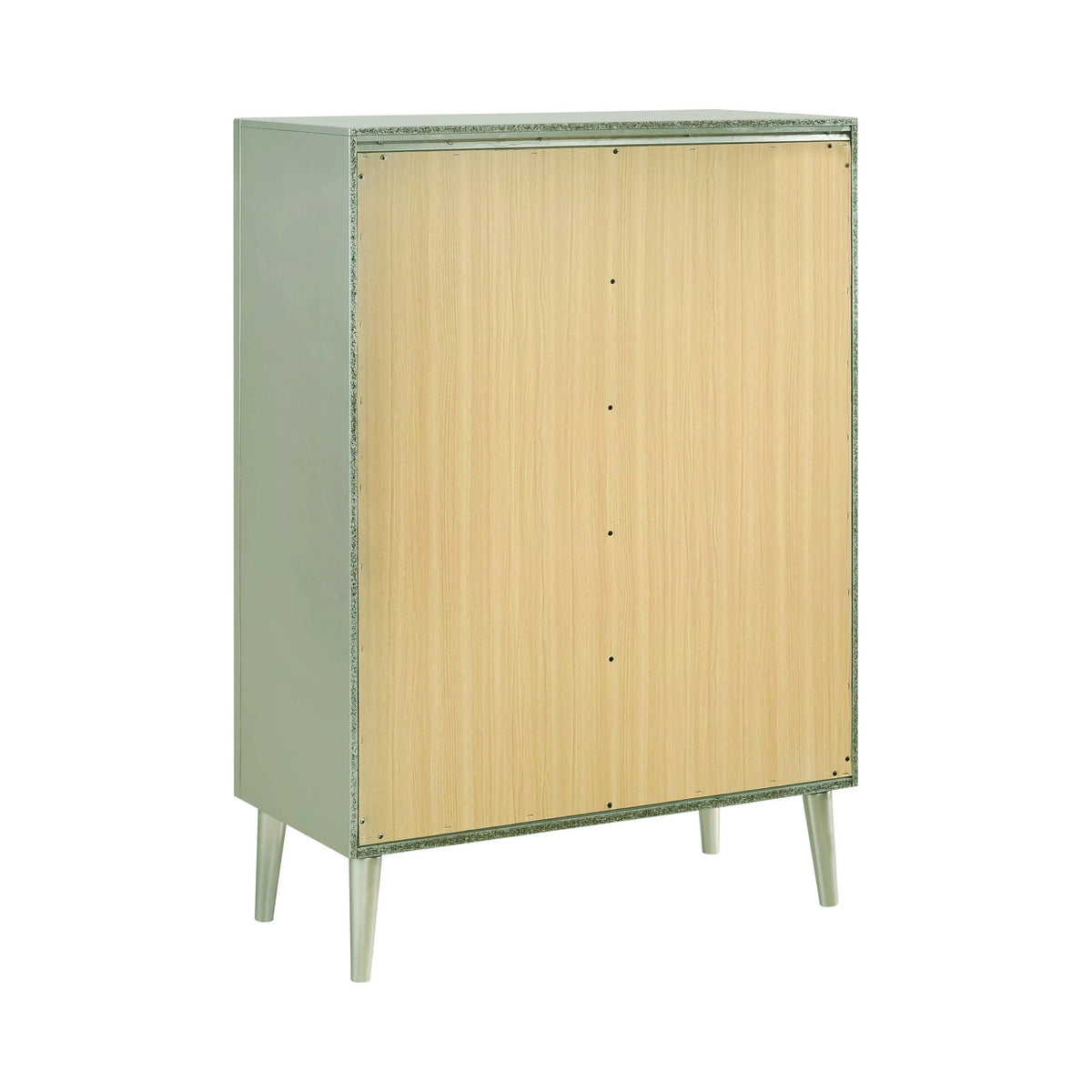 Ramon 5-Drawer Chest Metallic Sterling - 222705 Pie's Variety Store