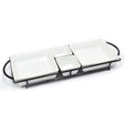 Gibson Gracious Dining Set of 5 Rectangle Serving Dishes -9270705 Bulk Buys 4 pcs in Case Mega Bulk Buys
