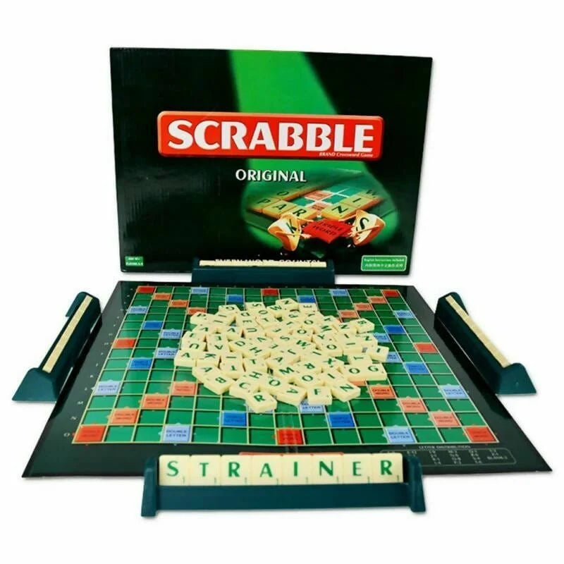 Original Scrabble Board Game Family Kids Adults Educational Toys Puzzle Game - MKJ030580 Pie's Variety Store