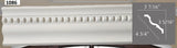 MOULDING Pattern Crown Moulding Polyurethane- 8FT LENGTH MARMEGA