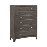 Phoenix 6-Drawer Chest Coco Grey - 205475 Pie's Variety Store