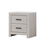 Marion 2-Drawer Nightstand Coastal White - 207052 Pie's Variety Store