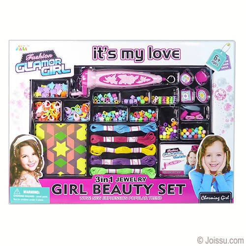 Fashion Glamour Girl 3in1 Jewelry Girl Beauty Set -868-25 Hannah Frederick