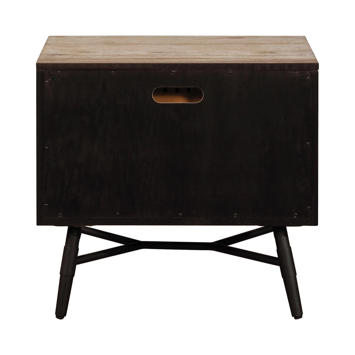Marlow 2-Drawer Nightstand Rough Sawn Multi - 215762 Pie's Variety Store