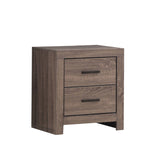 Brantford Queen Panel Bed Barrel Oak 4PC Set - SET4PC207041Q Pie's Variety Store