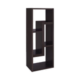 Convertible TV Console And Bookcase Cappuccino - 800329 Pie's Variety Store
