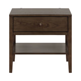 Lompoc 1-Drawer Nightstand Ash Brown - 204562 Pie's Variety Store