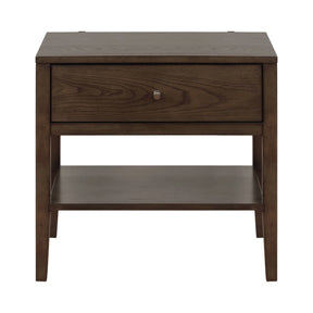 Lompoc 1-Drawer Nightstand Ash Brown - 204562 Pie's Variety Store