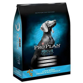Purina Pro Plan Focus Large Breed Chicken & Rice Formula Dry Puppy Food