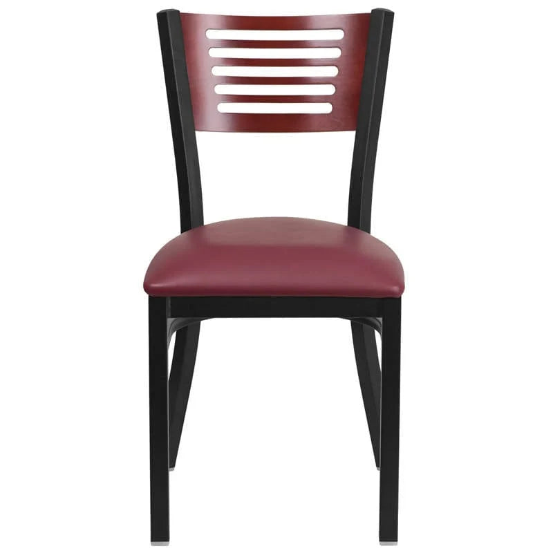  Black Vinyl Seat [XU-DG-6G5B-MAH-BLKV-GG] Pie's Variety Store