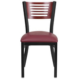  Black Vinyl Seat [XU-DG-6G5B-MAH-BLKV-GG] Pie's Variety Store