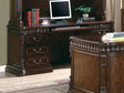 Tucker 6-Drawers Credenza Desk Rich Brown - 800801B Pie's Variety Store