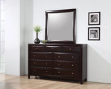 Phoenix 9-Drawer Dresser Deep Cappuccino - 200413 Pie's Variety Store