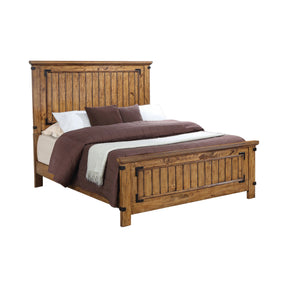 Brenner Queen Panel Bed Rustic Honey - 205261Q Pie's Variety Store