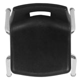 Advantage Black Student Stack School Chair - 12-inch [ADV-SSC-12BLK] Pie's Variety Store