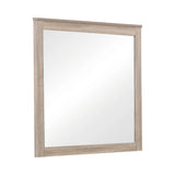 Wenham Rectangular Dresser Mirror Natural Oak - 205464 Pie's Variety Store