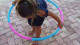 BULK BUYS HULA HOOP ASST STRIPED COLORS 27"- 48 pcs Mega Bulk Buys