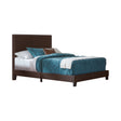 Boyd Eastern King Upholstered Bed With Nailhead Trim Brown - 350081KE Pie's Variety Store