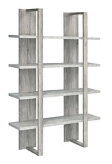Bookcase With 4 Full-Length Shelves