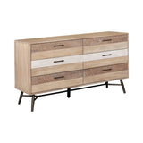 Marlow Queen Platform Bed Rough Sawn Multi 4PC Set - SET4PC215761Q Pie's Variety Store