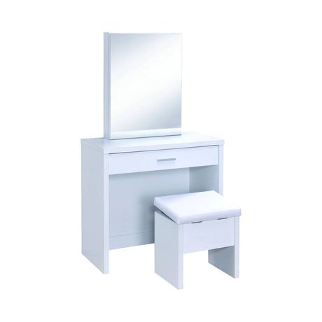 2-Piece Vanity Set With Lift-Top Stool