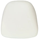 Hard White / Black / Ivory Fabric Chiavari Chair Cushion - BH-WH-HARD-GG / BH-BLACK-HARD-GG / BH-IVORY-HARD-GG ADRIAN'S ELECTRONICS