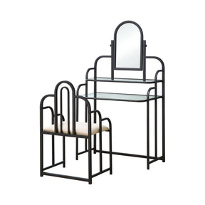 2-Piece Vanity Set is exquisitely crafted with an intricate