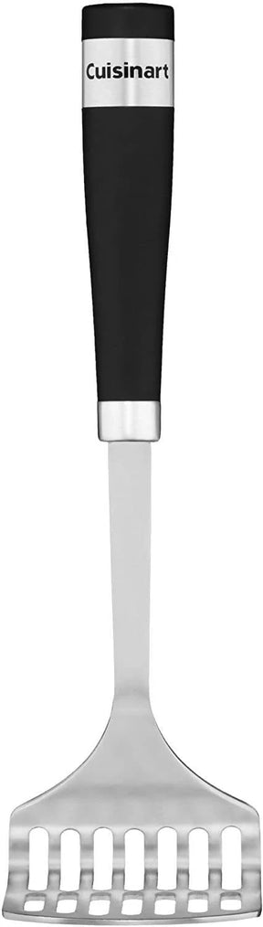 Cuisinart Stainless Steel Potato Masher with Barrel Handle can be used for a variety of everyday tasks in a wide array of recipes including mashed potatoes and other root vegetables