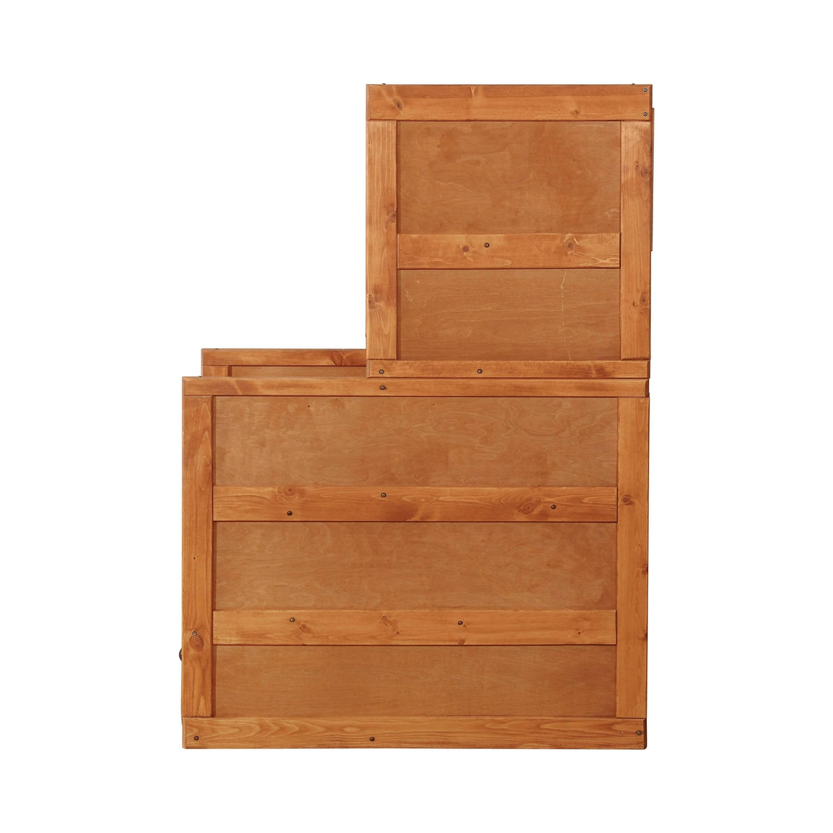 Wrangle Hill 4-Drawer Stairway Chest Amber Wash - 460098 A-Z Store Nadia
