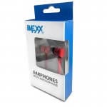 IMEXX Earphone With Microphone FLAT Cable RED-IME-21520 Hannah Frederick