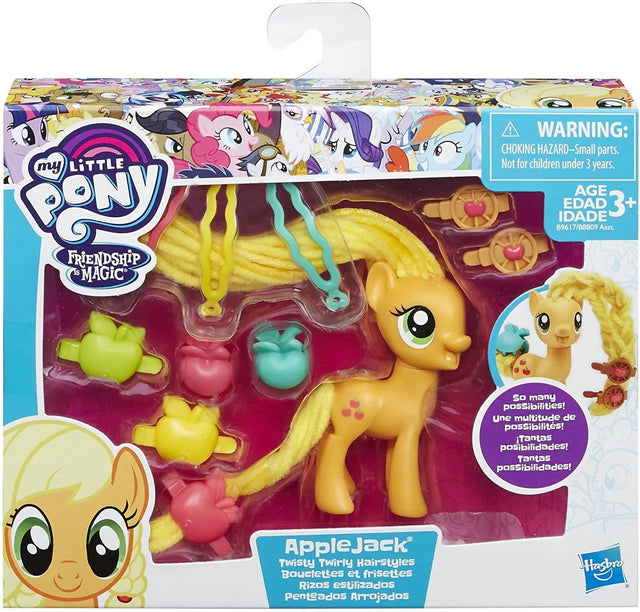 My Little Pony Twisty Twirly Hairstyles Applejack - PN00003232 Pie's Variety Store
