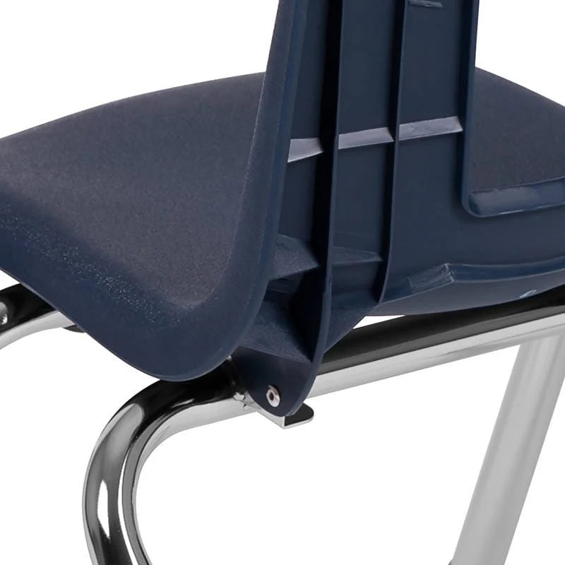 Advantage Black Student Stack School Chair - 12-inch [ADV-SSC-12BLK] Pie's Variety Store