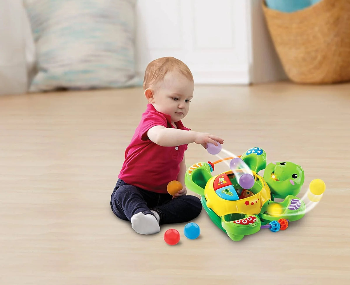 VTech Pop-a-Balls Twirl & Pop Turtle - 80-506100 Pie's Variety Store