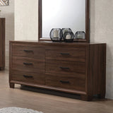 Brandon Queen Panel Bed Medium Warm Brown 4PC Set - SET4PC205321Q Pie's Variety Store