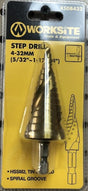 Worksite - Step Drill Bit - Size - 4-32mm