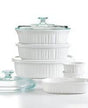 Corning Ware French White Oval Bakeware 10pcs - 07116008761 Pie's Variety Store