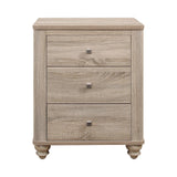Wenham Queen Panel Bed Natural Oak 4PC Set - SET4PC205461Q Pie's Variety Store