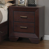 Kauffman Queen Panel Bed Dark Cocoa 4PC Set - SET4PC204391Q Pie's Variety Store