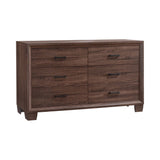 Brandon Queen Panel Bed Medium Warm Brown 4PC Set - SET4PC205321Q Pie's Variety Store