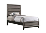 Watson Twin Panel Bed Grey Oak - 212421T Pie's Variety Store