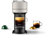 Nespresso by Breville Vertuo Next Coffee & Espresso Machine (Light Grey) is a single-serve machine with Centrifusion technology to gently brew both coffee and espresso. Its slim fit makes the perfect addition to any kitchen or countertop - NESC-407-1063 Elegant AccScents