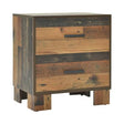 Sidney 2-Drawer Nightstand Rustic Pine - 223142 Pie's Variety Store