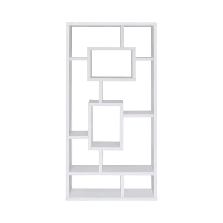 10-Shelf Bookcase White - 800157 Pie's Variety Store