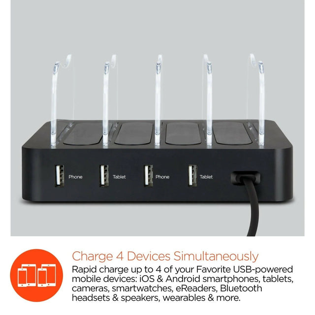 Universal Charging Station 4 USB Ports -19579 Hannah Frederick