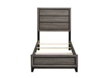 Watson Twin Panel Bed Grey Oak - 212421T Pie's Variety Store