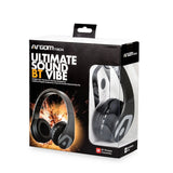 ARGOM TECH ULTIMATE SOUND VIBE WIRELESS HEADSET - ARG-HS-2552BK Pie's Variety Store