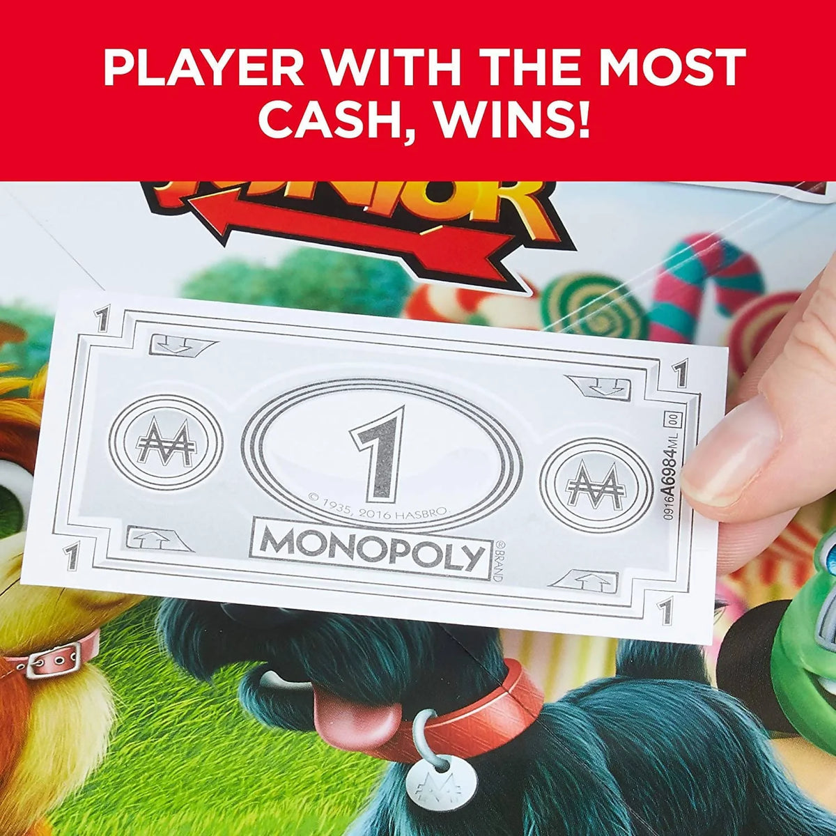 Hasbro Monopoly Junior Board Game - A6984 Pie's Variety Store