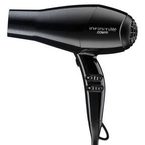 InfinitiPRO by Conair Diamond Brilliance 1875 Watt Diamond-Infused Ceramic Dryer - Creates even heat that dries hair gently and reduces damage while providing added shine - C-580R Elegant AccScents