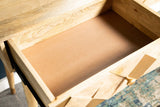 Rectangular Storage Console Table Natural - 933460 Pie's Variety Store