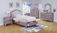 Caroline Full Storage Bed Metallic Lilac And Grey - 400891F Pie's Variety Store